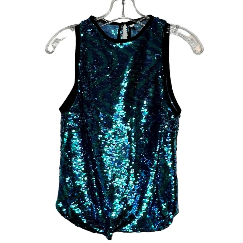 Zara Sequin Top NWT